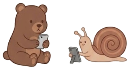 Animal friends playing Todays Tiles together